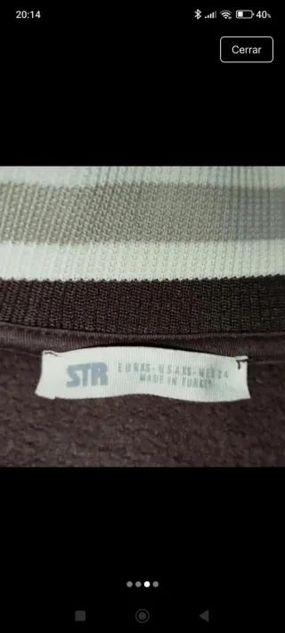 Beisbolera Stradivarius chica