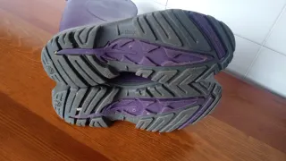 Botas de agua Solognac moradas T31/32