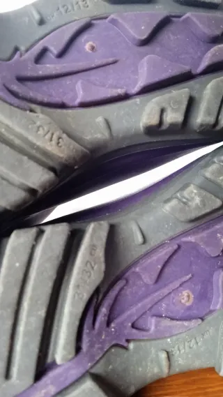 Botas de agua Solognac moradas T31/32