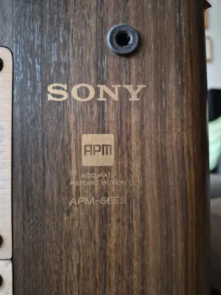 Altavoces Sony APM 66ES
