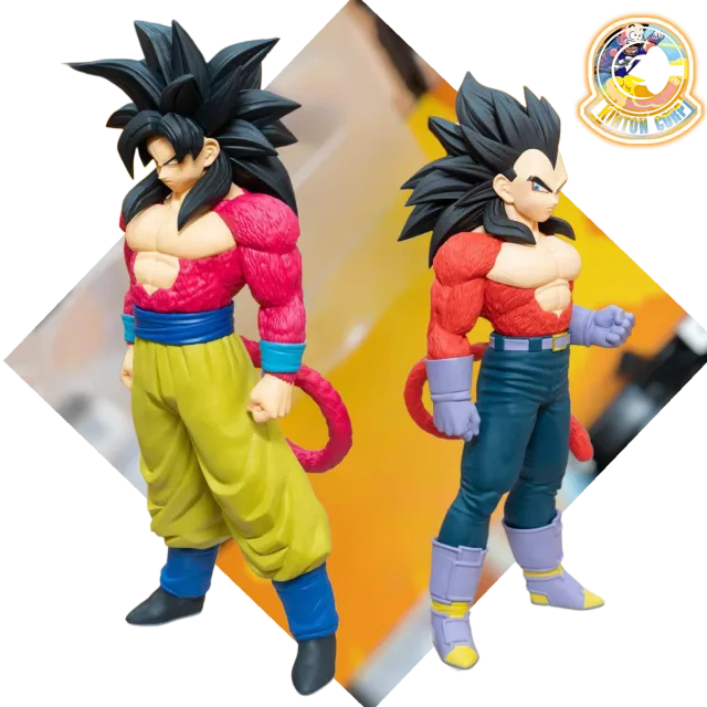 Set Dragon Ball GT Solid Edge Works Goku - Vegeta