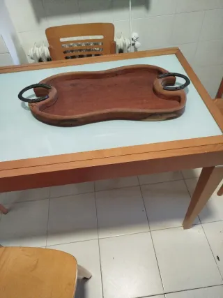 Vassoio in legno argentino per barbecue