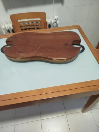 Vassoio in legno argentino per barbecue