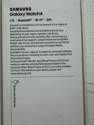 Samsung Galaxy Watch 4 Negro