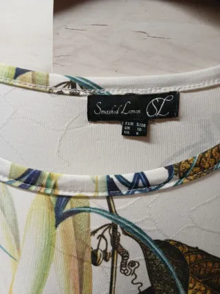 Vestido de lycra estampado