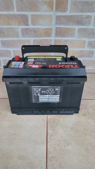 Bateria tudor 70 Ah 12v nueva a estrenar