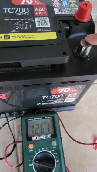 Bateria tudor 70 Ah 12v nueva a estrenar