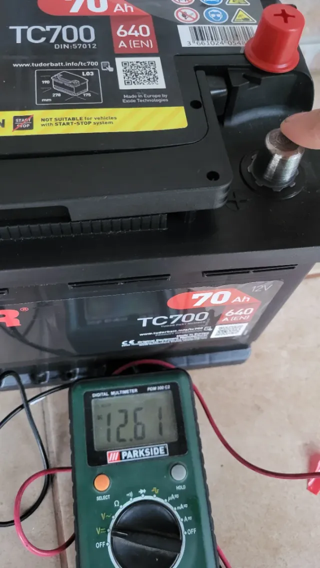 Bateria tudor 70 Ah 12v nueva a estrenar