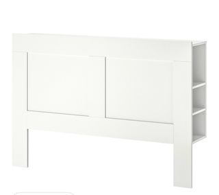 Cabecero de cama 140 cm blanco