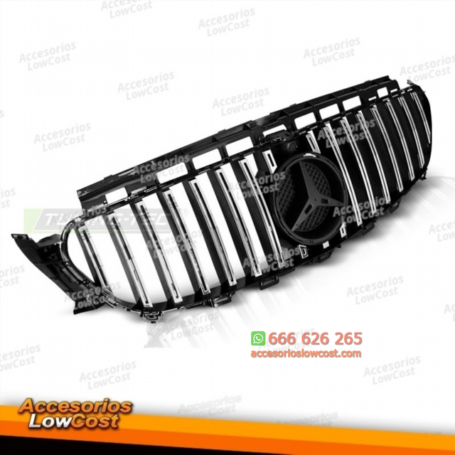 Griglia sportiva nera per Mercedes W213 16-19