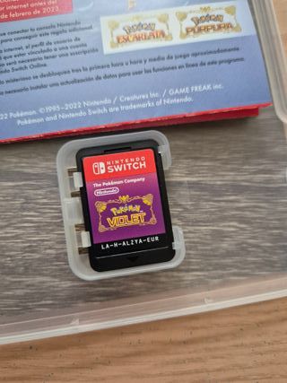 Pokemon Púrpura Nintendo Switch