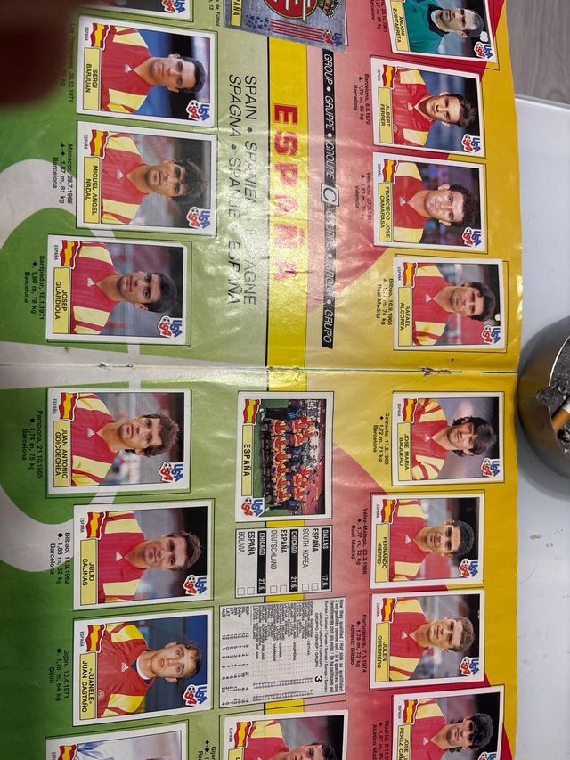 Colección Mundial USA 94 Panini Completa