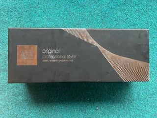 Plancha GHD Original Negra y Dorada Nueva