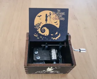 Caja de música Pesadilla antes de Navidad