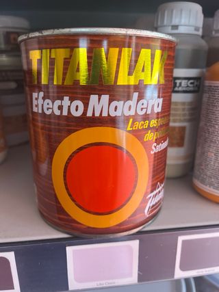 Titanlak efecto madera Caoba 750 ml