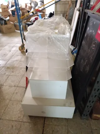 Estantería organizadora acrílica