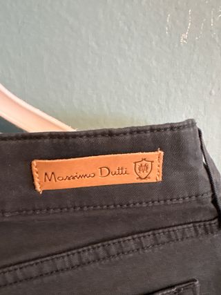 Pantalones Massimo Dutti Verdes