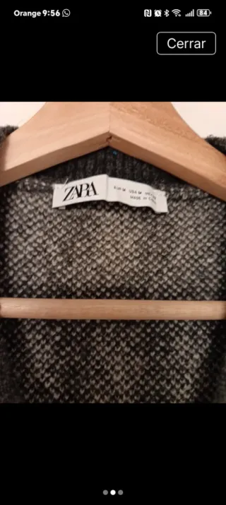 Chaleco de punto argyle