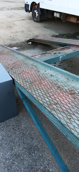 Rampas metálicas para carga