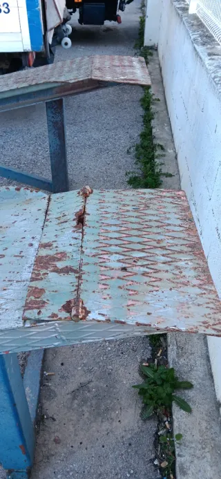 Rampas metálicas para carga