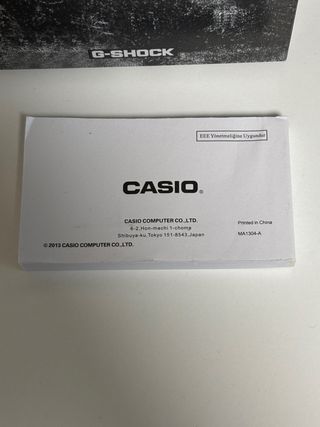 G-Shock Transparente Multicolor