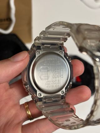 G-Shock Transparente Multicolor