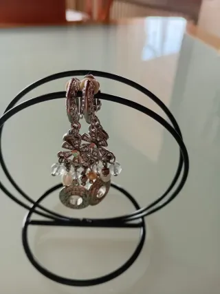 3 Paia Orecchini Argento e Perle