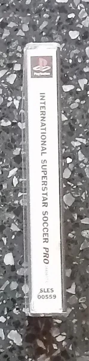 PlayStation 1 "International Superstar Soccer Pro"