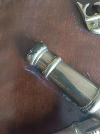 Metopa militar artillería corona cañones