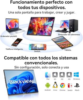 Monitor Portátil Blackview Table 9 16”