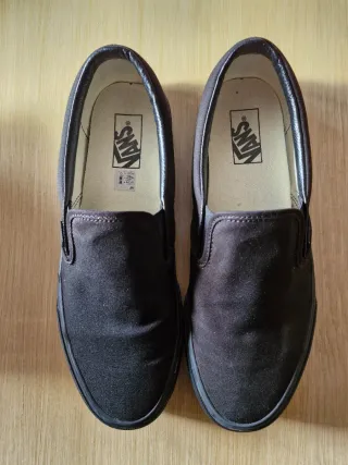 Zapatillas Vans Negras originales talla 44.5