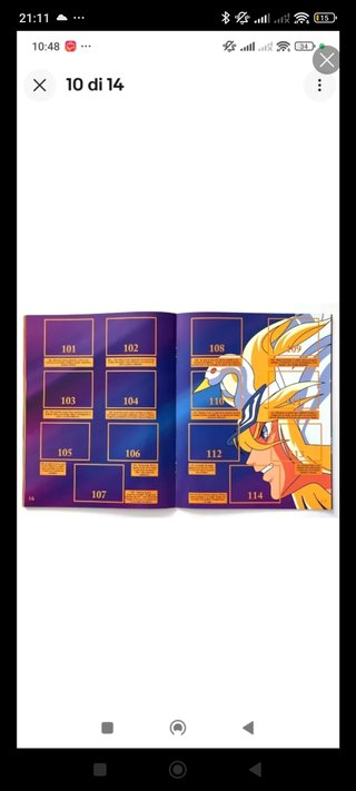 Album Caballeros del Zodiaco 2 + Set Completo