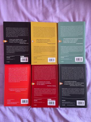 Michael Connelly - Lotto 6 Libri (Ed. Pickwick)