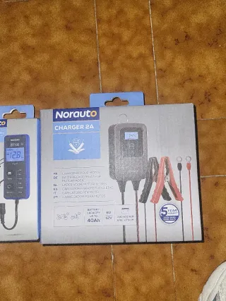 Cargadores Batería Coche Norauto 6V/12V
