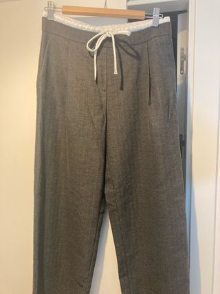 Pantalón Zara Gris