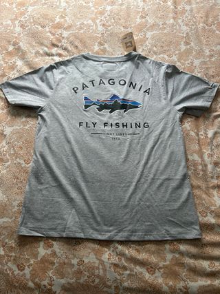 Camiseta Patagonia Gris Talla L