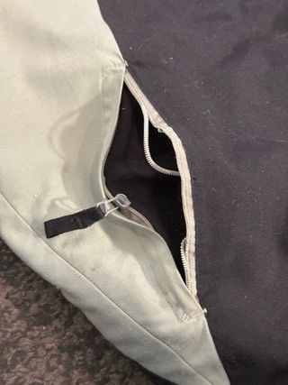 Chaqueta Adidas Clima Proof Vintage Negra y Verde