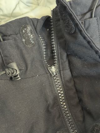 Chaqueta Adidas Clima Proof Vintage Negra y Verde