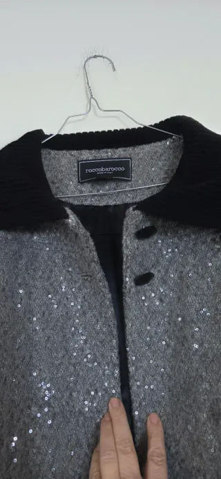 Giacca donna Rocco Barocco con paillettes