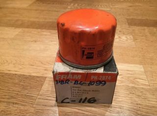 Filtro de Aceite FRAM PH-2874 Renault