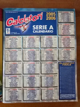 Album Calciatori 2005-06 Panini completo -1 no agg