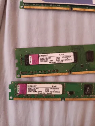 4x Kingston DDR3 RAM - 10GB Total