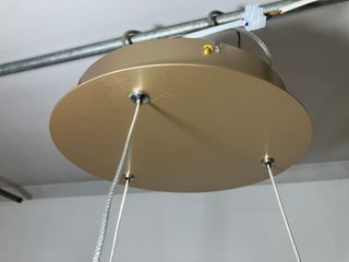 Lampadario Led "anello" D.60 oro