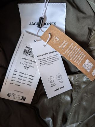 Parka J&J JJEWOOD verde scuro Taglia M