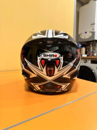 Casco integral moto niño SHIRO talla M-52