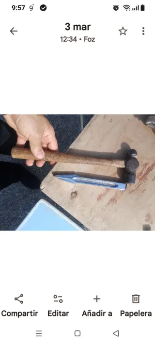 Martillo Puntero Chrome Vanadium