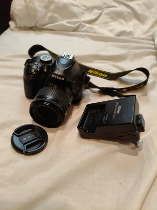 Cámara Nikon D3400 + 2 objetivos