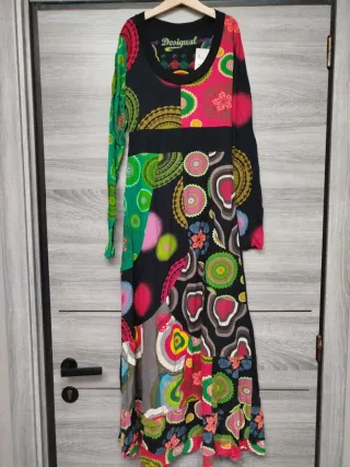 Vestido Desigual Multicolor Talla 36-38