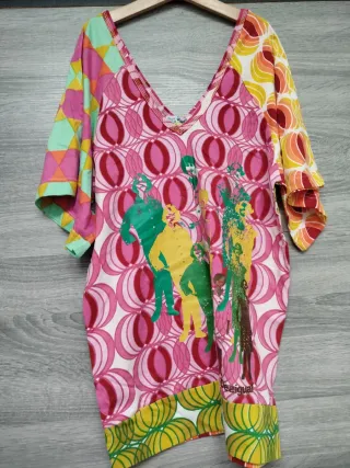 Vestido Desigual Multicolor Talla 36-38