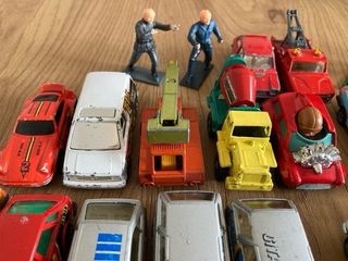Lote 21 Coches Guisval, majorette, Matchbox,...